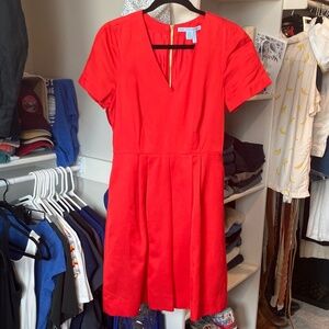 Red dress
